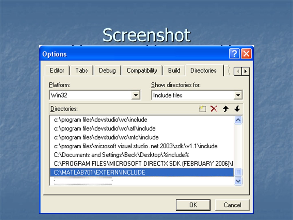 Screenshot